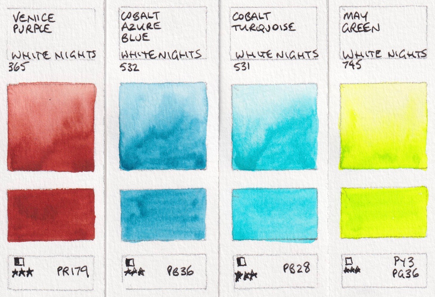 White nights watercolor deals